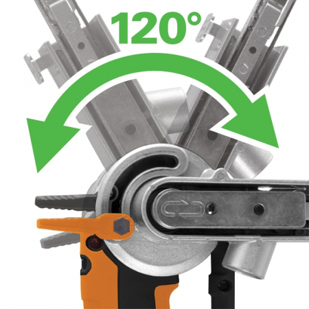 Masina de slefuit oscilobatanta cu banda FILESANDER2EU Evolution 062-0003, 400 W, 300-1700 rpm [5]