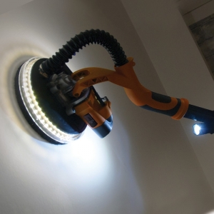 Masina de slefuit rotativa pentru gips carton cu LED integrat R225DWS Evolution 078-0003, 710 W, 1500 rpm [5]