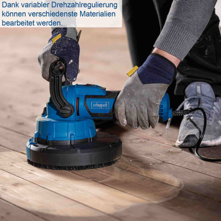 Masina de slefuit rotativa universala BFR1200 Scheppach 5903825901, 1050 W, 1900 rpm [4]