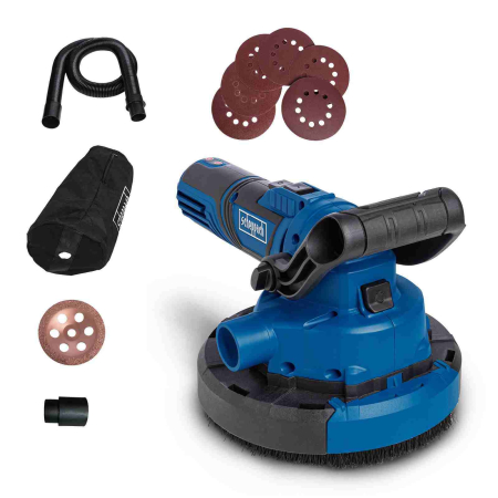 Masina de slefuit rotativa universala BFR1200 Scheppach 5903825901, 1050 W, 1900 rpm [1]