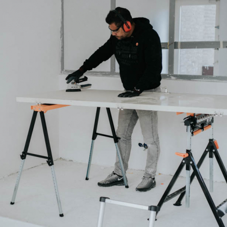 Masina de slefuit triunghiulara cu vibratii fara acumulator Maxxpack Collection Batavia 7063093, 18 V, 12000 rpm [6]