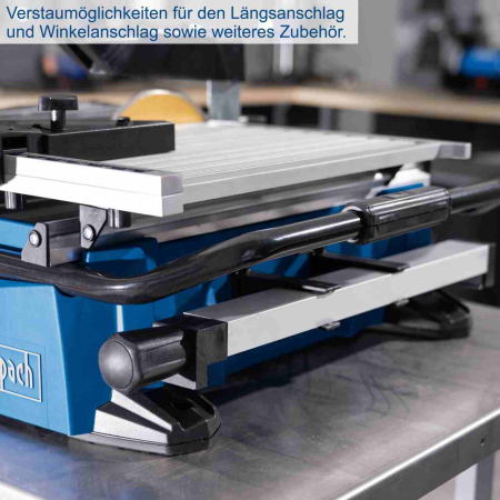 Masina de taiat faianta, gresie si marmura WTS2000 Scheppach 5906711901, 900 W, Ø180 mm [4]