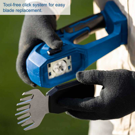 Masina de taiat gard viu 2 in 1 fara acumulator C-HTGS200-X Scheppach 5912205900, 20 V [2]