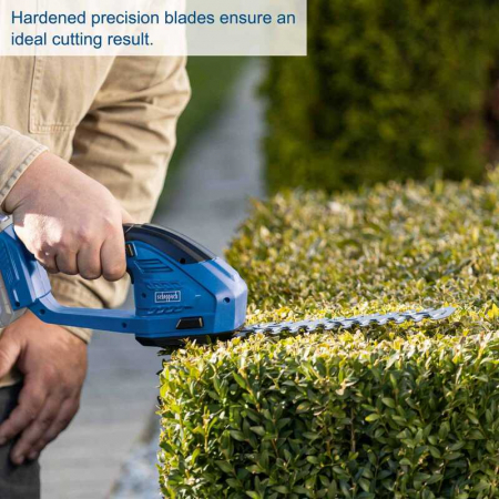 Masina de taiat gard viu 2 in 1 fara acumulator C-HTGS200-X Scheppach 5912205900, 20 V [4]