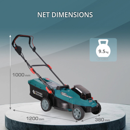 Mașină de tuns iarba cu acumulator KS 33LM-20V [10]