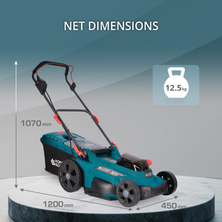 Mașină de tuns iarba cu acumulator KS 43LM-40V [10]