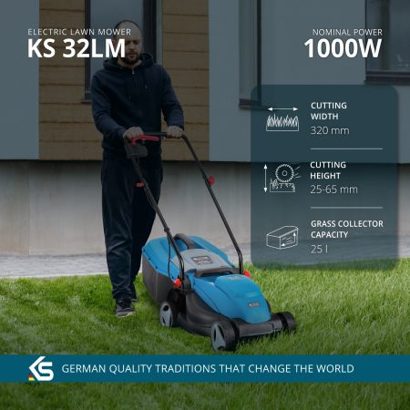 Mașină de tuns iarba electrică KS 32LM [1]
