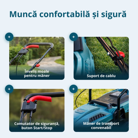Mașină de tuns iarba electrică KS 32LM12-BL [5]