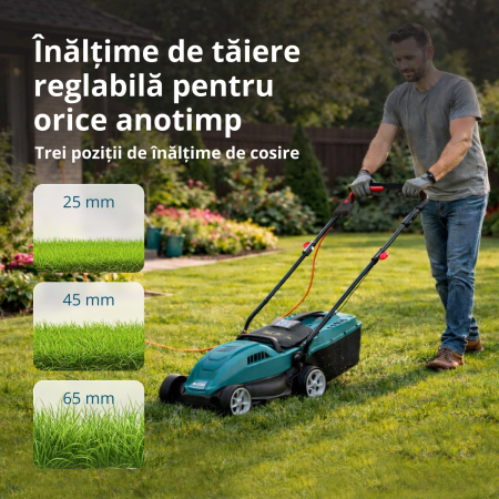 Mașină de tuns iarba electrică KS 32LM12-BL [8]