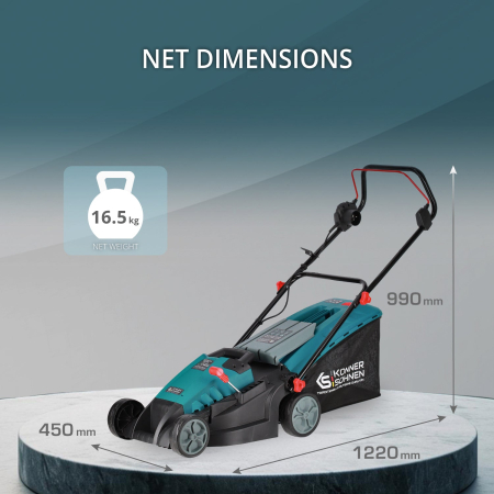 Mașină de tuns iarba electrică KS 38LM-BL [7]
