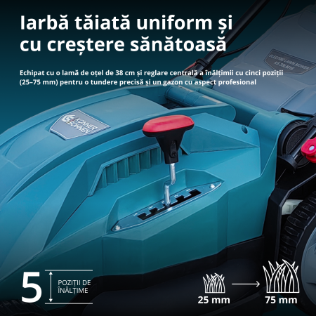 Mașină de tuns iarba electrică KS 38LM16 [2]