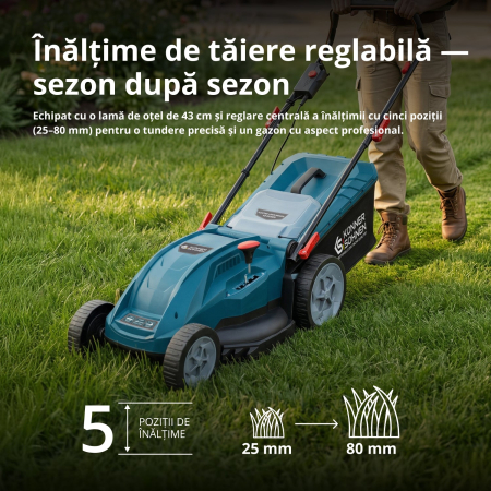 Mașină de tuns iarba electrică KS 43LM20 [2]