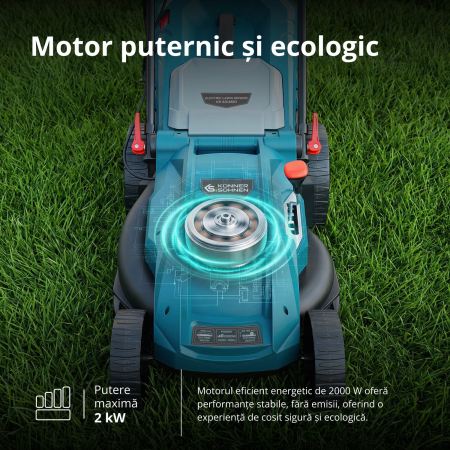 Mașină de tuns iarba electrică KS 43LM20 [3]