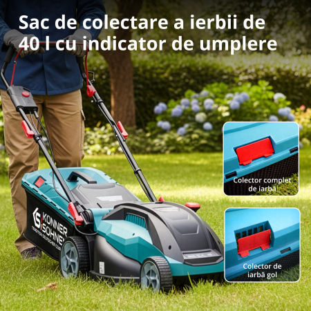Mașină electrică de tuns gazonul KS 38LM16-BL [5]
