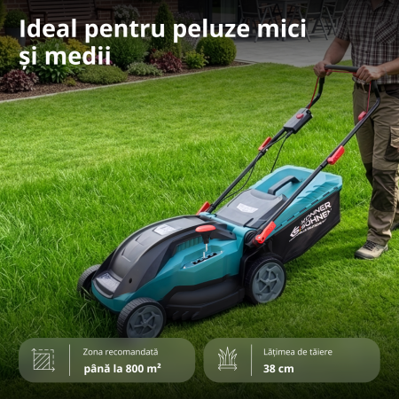 Mașină electrică de tuns gazonul KS 38LM16-BL [2]