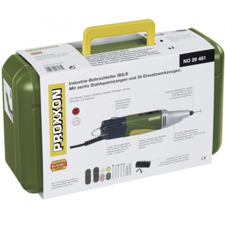 Masina pentru gaurit si frezat Micromot IBS/E Proxxon 28481, 100 W, 22000 rpm [14]