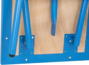 Banc de lucru cu picioare rabatabile GWB 100/50 F Gude 17936, 180 Kg [2]