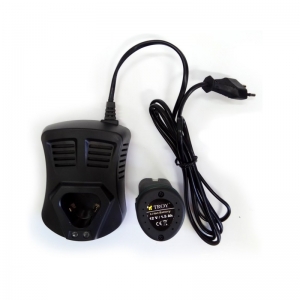 Masina de gaurit si insurubat cu doi acumulatori Troy 13122, 2x12 V, 1.5 Ah [1]