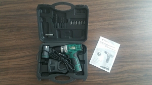 Masina de gaurit si insurubat cu doi acumulatori Troy 13122, 2x12 V, 1.5 Ah [2]