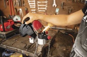 Masina electrica de ascutit lantul la drujba KS1200 Scheppach 5903602901, 180 W, 7500 rpm [2]