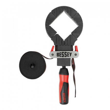 Scule Tamplarie - Menghina de colturi cu chinga pentru fixare si strangere rame Bessey BAN400, 4 m