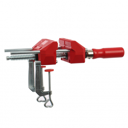 Menghina de banc – tamplarie si alte domenii - Menghina de masa cu bacuri pentru prinderi drepte sau inclinate Bessey S10-ST, 100 mm