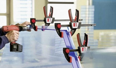 Menghina de tamplarie pentru strangere/departare Bessey EZS45-8, 80x450 mm [7]