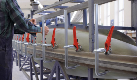 Menghina tip F cu parghie pentru metal Bessey BESGSH30, 140x300 mm [4]