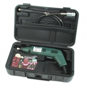 Polizoare Drepte & Biax - Set mini-polizor si accesorii Mannesmann 92577, 135 W, 50 piese