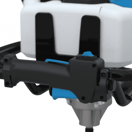 Motoburghiu cu 3 burghie GE 1450.1 Gude 95467, 2 Cp, Ø100-200 mm [2]