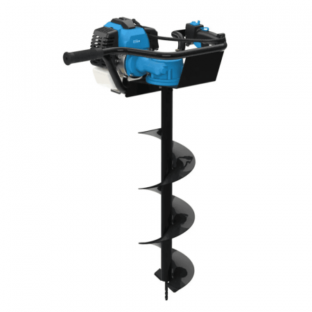 Motoburghie & Foreze de Pamant - Motoburghiu cu 3 burghie GE 2200 Gude 94139, 3 Cp, Ø100-200 mm