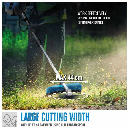 Motocoasa cu motor in doi timpi GFS 52.3 Gude 95210, 2 Cp [11]