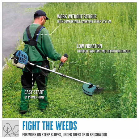 Motocoasa cu motor in doi timpi GFS 52.3 Gude 95210, 2 Cp [10]