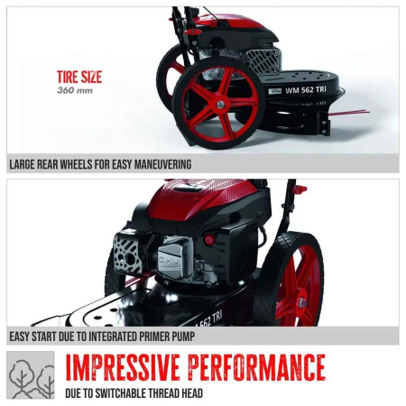 Motocositoare rotativa pe benzina WM 562 TRI Gude 95404, 170 cm³, 560 mm [7]