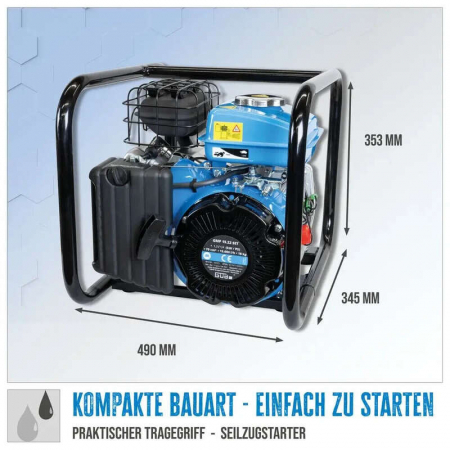 Motopompa GMP 15.22 Gude 94503, 1.2 kW [5]