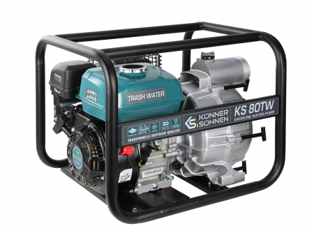 Motopompa pentru apa murdara Konner-Sohnen KS 80TW, 7 Cp [1]