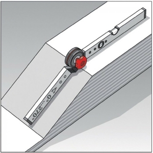 Nivela cu bula BMI Winkelstar BMI 715060120, 60/120 cm [5]