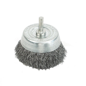 Perie de Sarma - Perie de sarma tip cupa cu tija Mannesmann 438-F-75, 75 mm