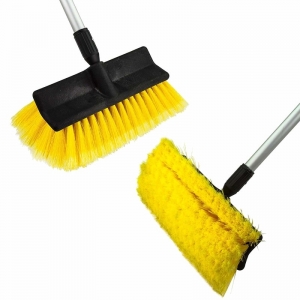 Perie telescopica auto cu racord apa Dema 24242, 1.90 m [3]