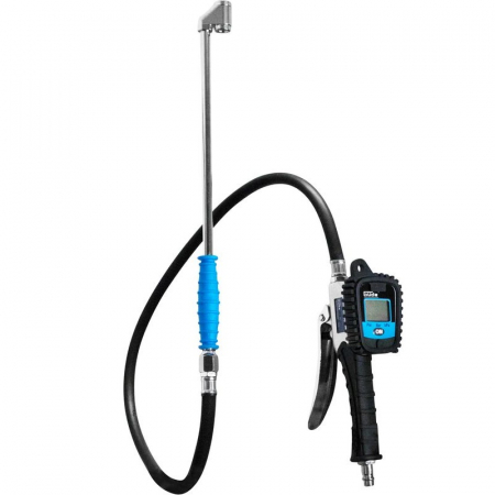 Pistol de Umflat Cauciucuri cu Manometru - Pistol de umflat roti cu manometru digital V 12 PRO Gude 75196, 12 bari