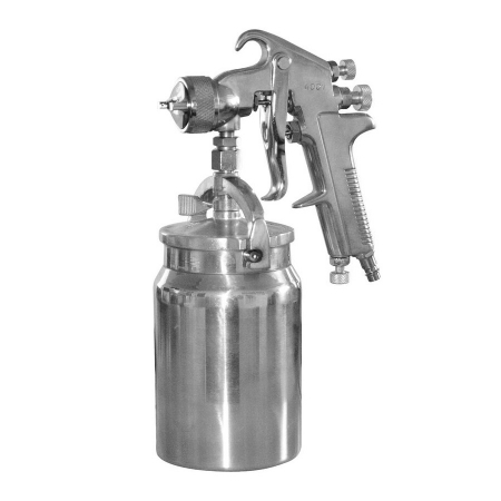 Pistol de Vopsit - Pistol de vopsit cu aer comprimat Gude 40140, 1000 ml, Ø1.8 mm