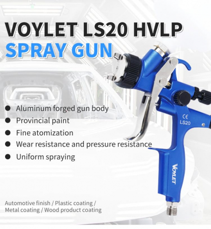 Pistol de vopsit cu aer comprimat Troy 2000, 600 ml, Ø1.7 mm [2]