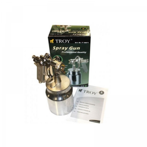 Pistol de vopsit cu aer comprimat Troy 18671, 1000 ml, Ø1.5 mm [1]
