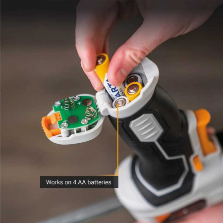 Pistol pentru silicon pe baterii MaxxPush Batavia 7064347, 6 V, 300 ml [1]