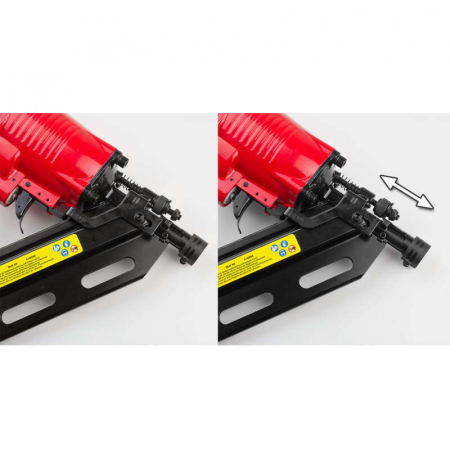 Pistol pneumatic pentru cuie DLN90 Dema 18556, 8 bari, 50-90 mm [2]