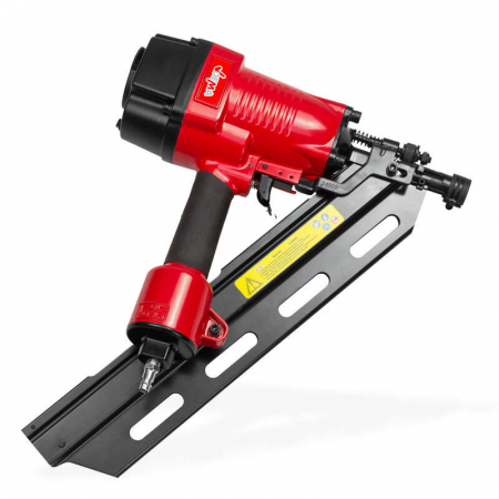 Capsator pneumatic pentru cuie - Pistol pneumatic pentru cuie DLN90 Dema 18556, 8 bari, 50-90 mm