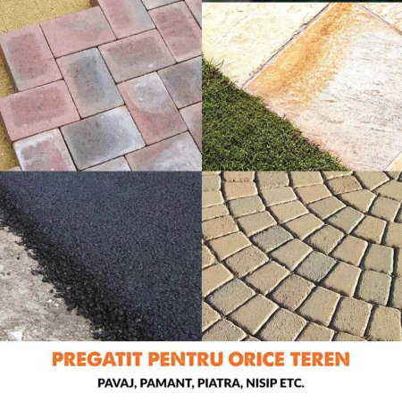 Placa compactoare cu alimentare la retea Hulk Electro H320-E Evolution 015-0010, 300 W [10]