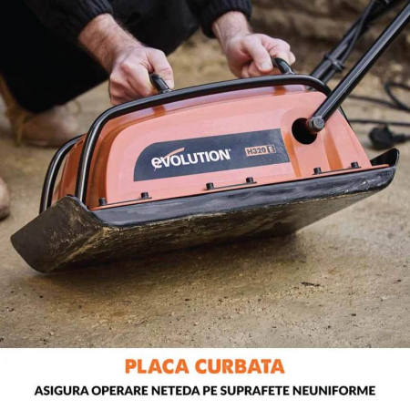 Placa compactoare cu alimentare la retea Hulk Electro H320-E Evolution 015-0010, 300 W [3]