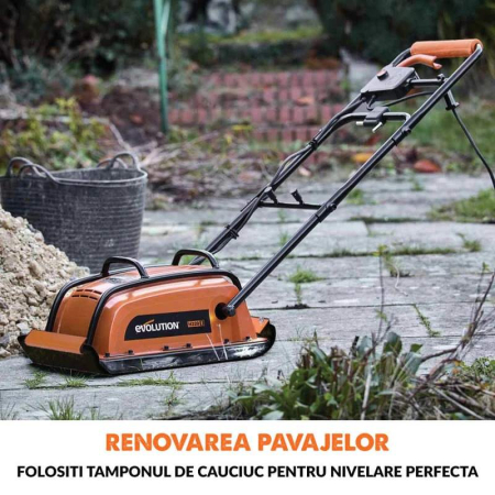 Placa compactoare cu alimentare la retea Hulk Electro H320-E Evolution 015-0010, 300 W [2]