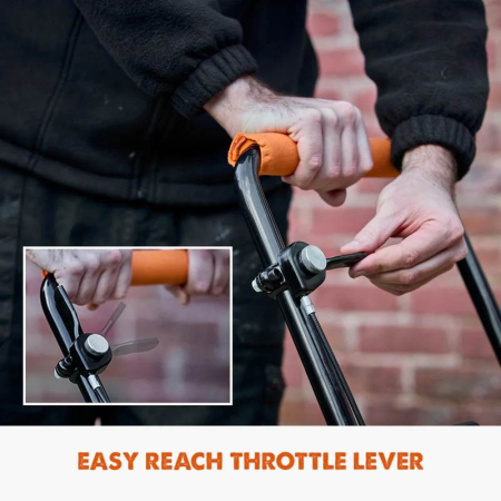 Placa compactoare pe benzina Hulk H320-P Evolution 015-0013, 2.4 Cp [4]